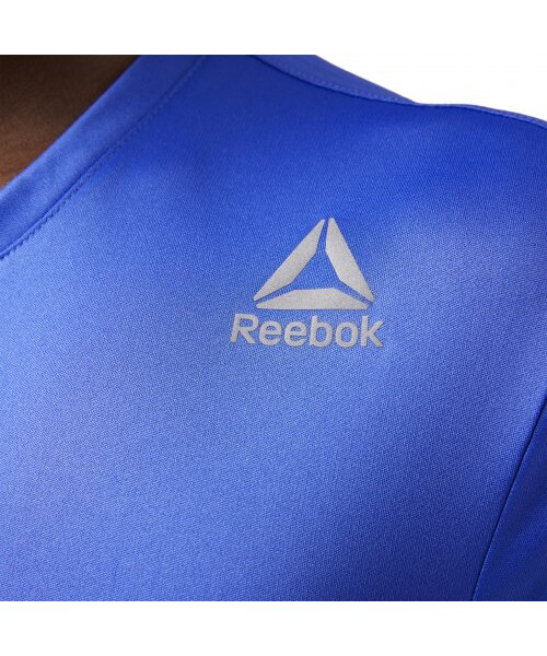 Reebok（リーボック）の「ランニング ロング Tシャツ（その他・アシッド ブルー S18/ブラック/ミディアムグレーS09）」の6枚目の写真