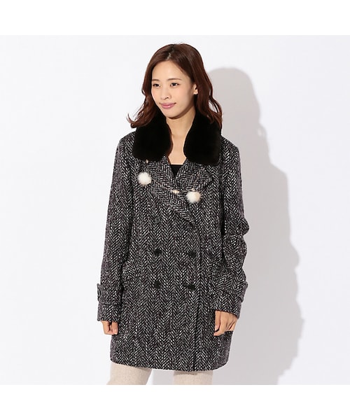 TO BE CHIC（トゥー ビー シック）の「【L】ヘリンボンツイード 