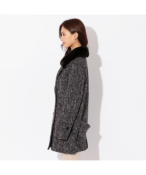 TO BE CHIC（トゥー ビー シック）の「【L】ヘリンボンツイード 