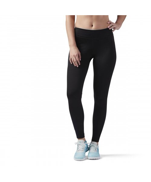Reebok(リーボック)の「US CORE LEGGING S(パンツ・ブラック/MGH ソリッドグレー)」の6枚目の写真
