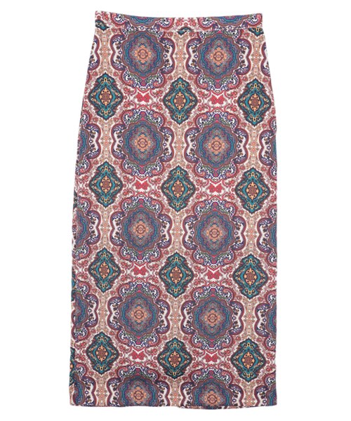 DINT（ディント）の「エスニコルスリムスカート（スカート・レディース・블랙/베이지・S/M）」の3枚目の写真