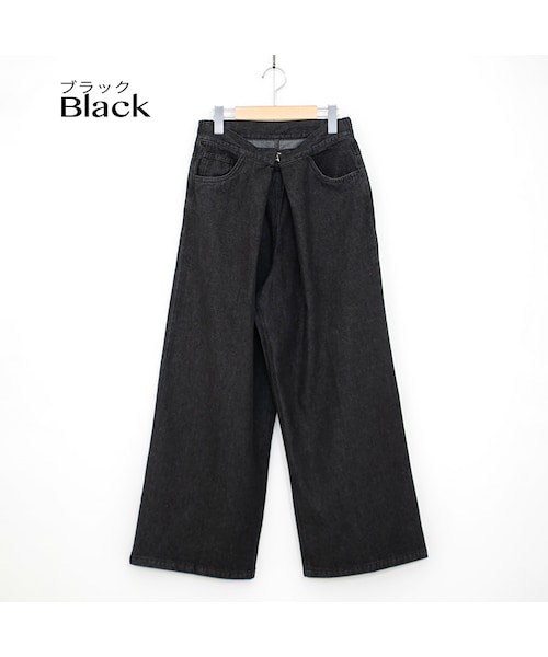 Sheson（シーズン）の「Sheson(シーズン) select フロントフックデニム 