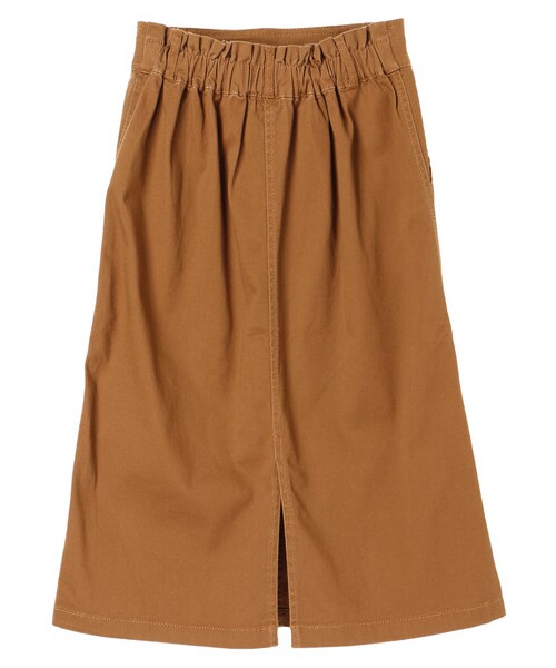 E hyphen world gallery(イーハイフンワールドギャラリー)の「・カラーベイカーポケットスカート(スカート・ベージュ/キャメル/カーキ/ネイビー・F)」の3枚目の写真