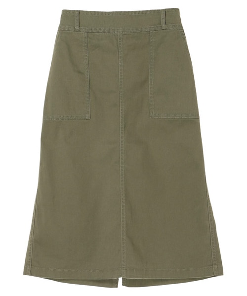 E hyphen world gallery(イーハイフンワールドギャラリー)の「・カラーベイカーポケットスカート(スカート・ベージュ/キャメル/カーキ/ネイビー・F)」の9枚目の写真