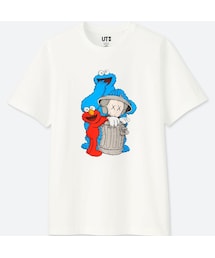 UNIQLO | カウズ×セサミストリートグラフィックT（半袖）(Tシャツ/カットソー)
