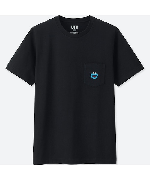 UNIQLO（ユニクロ）の「カウズ×セサミストリートグラフィックT（半袖）（Tシャツ/カットソー・メンズ・WHITE 00/BLACK 09・S/M/XS/4XL/XXL/XL/L/3XL）」の2枚目の写真