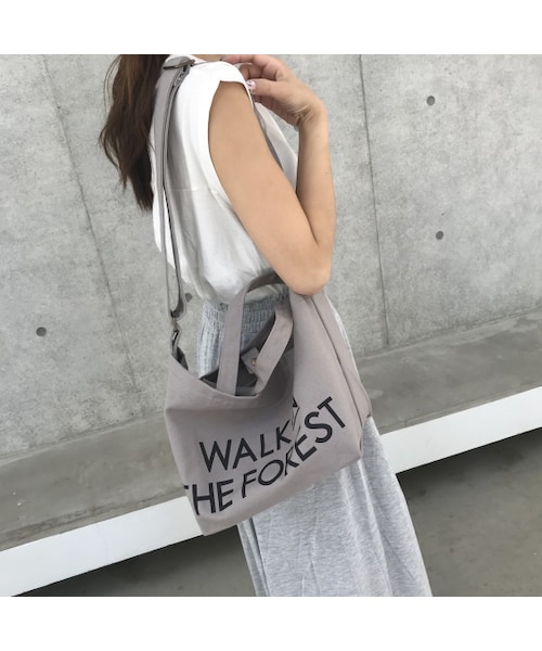 copine（コピン）の「ロゴキャンバスショルダーバッグ(4color)【クリックポスト対象商品】（ショルダーバッグ・レディース・その他）」の7枚目の写真