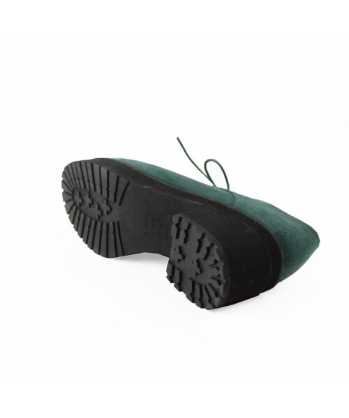 ORiental TRaffic（オリエンタルトラフィック）の「厚底レースアップシューズ（シューズ・レディース・ブラック/キャメル/グリーン・SS/S/M/L/LL/3L）」の6枚目の写真