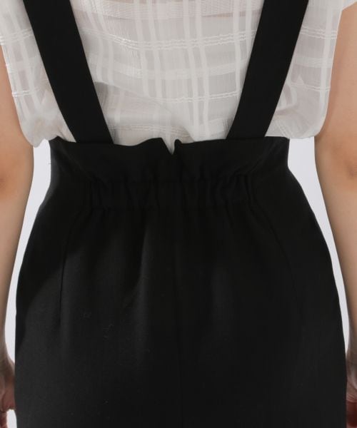 laboratory work（ラボラトリーワーク）の「サス付きタイトスカート（スカート・ブラック/ベージュ/ブラウン）」の20枚目の写真