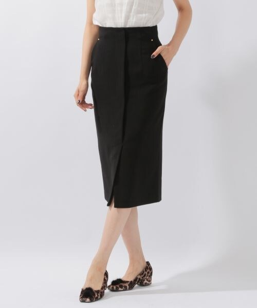 laboratory work（ラボラトリーワーク）の「サス付きタイトスカート（スカート・ブラック/ベージュ/ブラウン）」の9枚目の写真