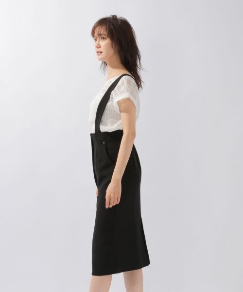 laboratory work（ラボラトリーワーク）の「サス付きタイトスカート（スカート・ブラック/ベージュ/ブラウン）」の11枚目の写真