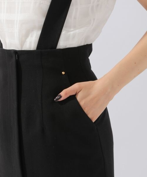 laboratory work（ラボラトリーワーク）の「サス付きタイトスカート（スカート・ブラック/ベージュ/ブラウン）」の18枚目の写真