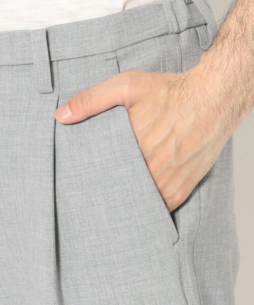 ARMURE（アルミュール）の「ARMURE/アルミュール/stretch tapered tuck pants（パンツ・メンズ・L/GREY・2/3/4）」の5枚目の写真