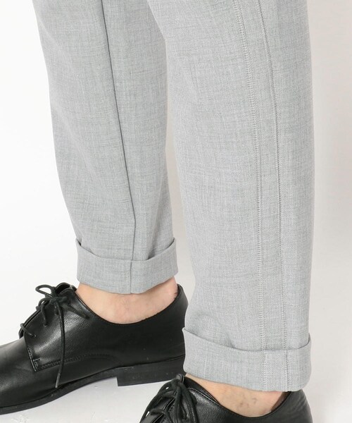 ARMURE（アルミュール）の「ARMURE/アルミュール/stretch tapered tuck pants（パンツ・メンズ・L/GREY・2/3/4）」の8枚目の写真