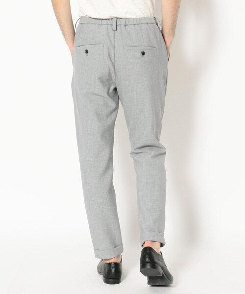 ARMURE（アルミュール）の「ARMURE/アルミュール/stretch tapered tuck pants（パンツ・メンズ・L/GREY・2/3/4）」の3枚目の写真