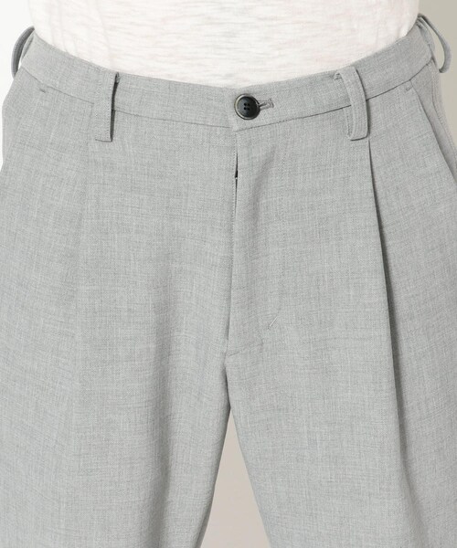 ARMURE（アルミュール）の「ARMURE/アルミュール/stretch tapered tuck pants（パンツ・メンズ・L/GREY・2/3/4）」の4枚目の写真