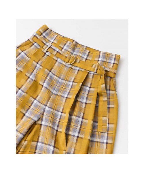 URBAN RESEARCH ROSSO WOMEN（アーバンリサーチ　ロッソ）の「【予約】チェックパンツ（パンツ・レディース・NAVY/MUSTARD・36/38）」の15枚目の写真