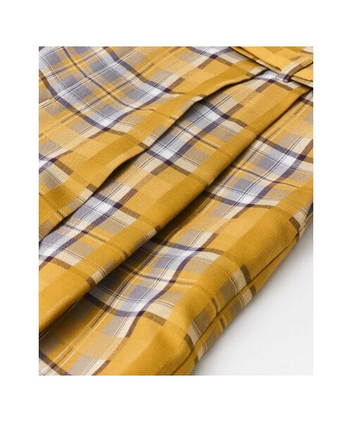 URBAN RESEARCH ROSSO WOMEN（アーバンリサーチ　ロッソ）の「【予約】チェックパンツ（パンツ・レディース・NAVY/MUSTARD・36/38）」の19枚目の写真
