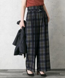 URBAN RESEARCH ROSSO WOMEN | 【予約】チェックパンツ(パンツ)