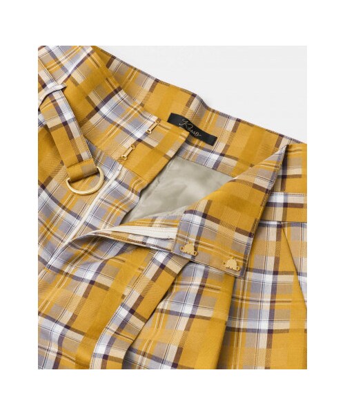 URBAN RESEARCH ROSSO WOMEN（アーバンリサーチ　ロッソ）の「【予約】チェックパンツ（パンツ・レディース・NAVY/MUSTARD・36/38）」の17枚目の写真