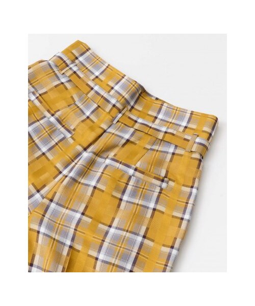 URBAN RESEARCH ROSSO WOMEN（アーバンリサーチ　ロッソ）の「【予約】チェックパンツ（パンツ・レディース・NAVY/MUSTARD・36/38）」の20枚目の写真