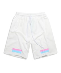 OFF-WHITE ハーフパンツ ホワイト ストライプ off white（オフホワイト）の「OFF-WHITE（オフホワイト）/ 春夏