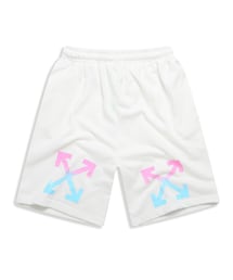 OFF-WHITE ハーフパンツ ホワイト ストライプ off white（オフホワイト）の「OFF-WHITE（オフホワイト）/ 春夏