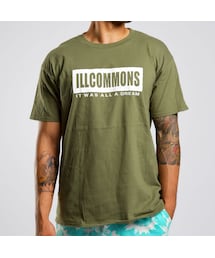 STORES.jp | ILLCOMMONS BOX LOGO TEE KHAKI（イルコモンズ  ボックスロゴ　Tシャツ　カーキ）(Tシャツ/カットソー)