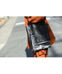 VOAAOV | VOAAOV ミニマルレザーマップバッグ black(ショルダーバッグ)