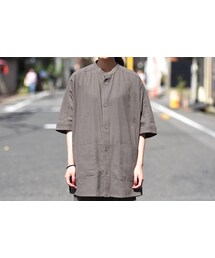 YANTOR | YANTOR Amunzen Box Shirts charcoal gray(シャツ/ブラウス)