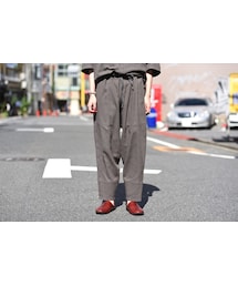 YANTOR | YANTOR Amunzen Himo Pants charcoal gray(その他パンツ)