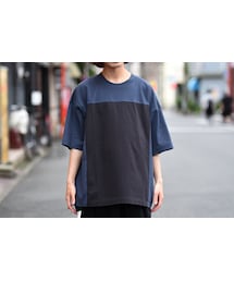 【toma】my beautiful landlet カットソー My Beautiful Landlet 日の丸ワイドカットソー Black - BISHOOL