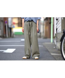my beautiful landlet | My Beautiful Landlet　ツイルウールワイド紐パンツ(その他パンツ)