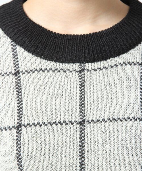 A part by（アパートバイ）の「７ＧＡＣプルオーバー&スカートセットアップ（ワンピース/ドレス・レディース・オフホワイト/ブラック・フリー）」の7枚目の写真