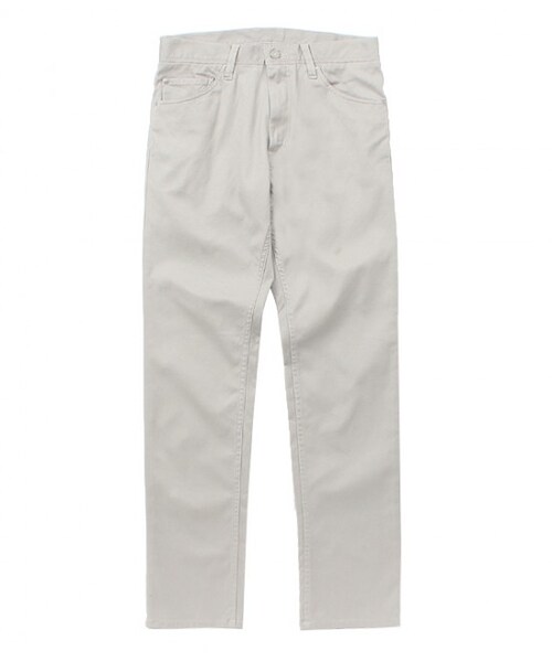 JUNMEN（ジュンメン）の「ブロークンツイル5ポケットパンツ（パンツ・メンズ・グレー/ベージュ/ホワイト系/ネイビー系・L1/L/M/S）」の2枚目の写真