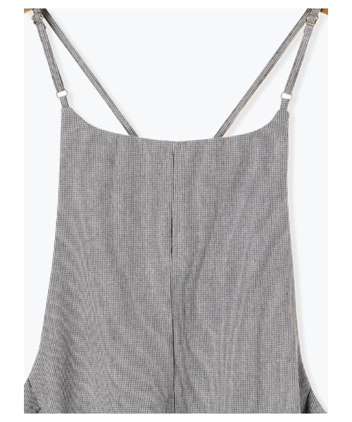 Samansa Mos2（サマンサ モスモス）の「キャミサロペット（オールインワン・サロペット・オフホワイト/ブラック/ネイビー・F）」の3枚目の写真