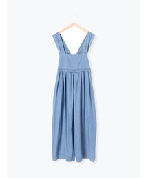 ehka sopo | ギャザーサロペット(オールインワン・サロペット)