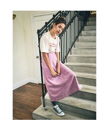 ADIRA | Eco Suede camisole OP(ジャンパースカート)