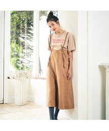 ADIRA | Eco Suede camisole OP(ジャンパースカート)