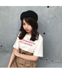 ADIRA | logo tee(Tシャツ/カットソー)