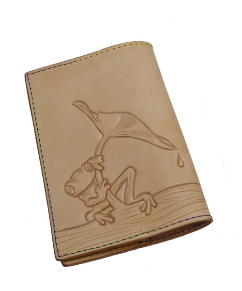 お散歩 文庫本サイズ ブックカバー ハンドメイド 【公式通販】