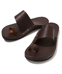 JUTTA NEUMANN | ALICE-BIRKEN SOLE ROUND TOE(サンダル)
