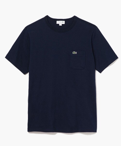 LACOSTE（ラコステ）の「【LACOSTE/ラコステ】Tシャツ（半袖）（Tシャツ/カットソー・レディース・ホワイト/ブラック/ブルー・2/3/4/5）」の3枚目の写真