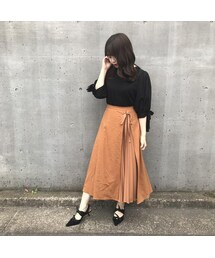 ADIRA | volume sleeve TP(Tシャツ/カットソー)