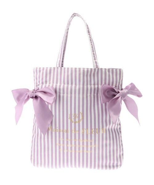 Maison de FLEUR（メゾンドフルール）の「・ストライプダブルリボン