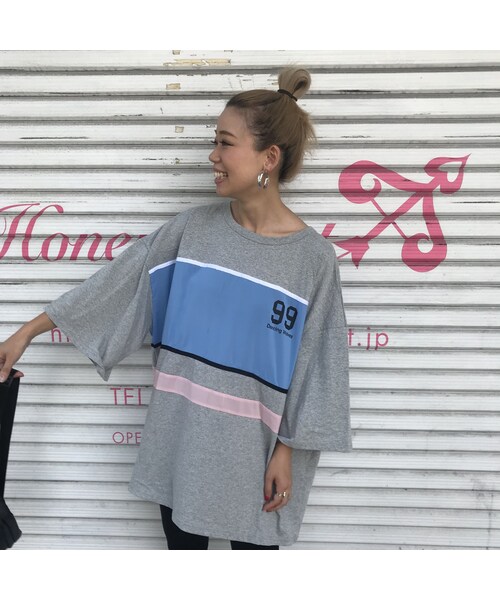 no brand（ノーブランド）の「スラッシュHOOPピアス（ピアス（両耳用）・レディース・その他）」の5枚目の写真
