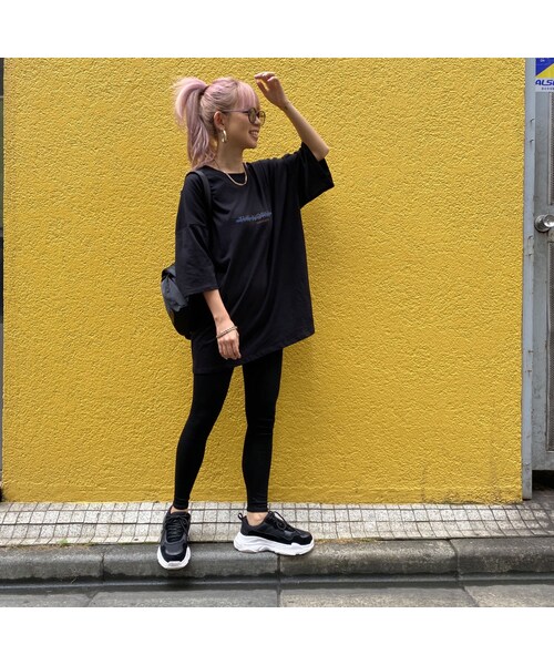 no brand(ノーブランド)の「teamレギンス「ややうすさん」(レギンス/スパッツ・レディース・その他)」の2枚目の写真