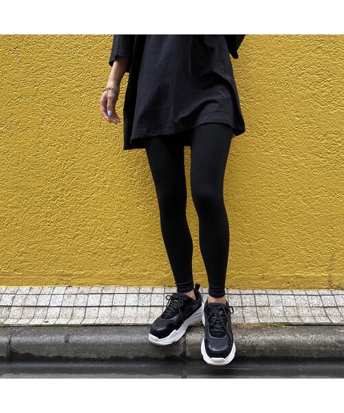 no brand(ノーブランド)の「teamレギンス「ややうすさん」(レギンス/スパッツ・レディース・その他)」の1枚目の写真