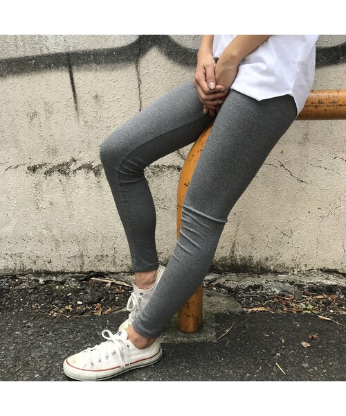 no brand(ノーブランド)の「teamレギンス「ややうすさん」(レギンス/スパッツ・レディース・その他)」の3枚目の写真