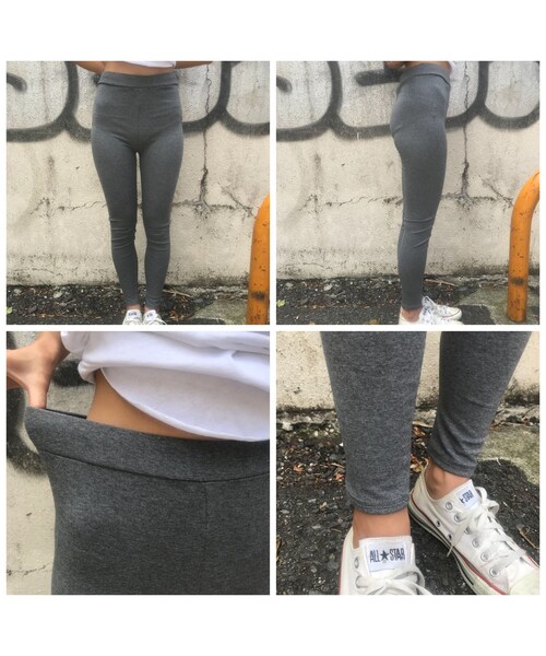 no brand(ノーブランド)の「teamレギンス「ややうすさん」(レギンス/スパッツ・レディース・その他)」の5枚目の写真